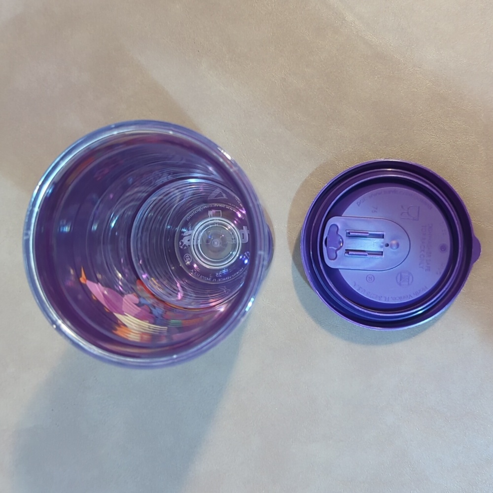Disney 2021 Epcot Food & Wine Festival Figment Tervis Tumbler With Lid - Picture 8 of 10